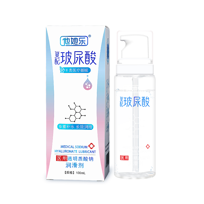 復配玻尿酸潤滑劑-他她樂醫(yī)用玻尿酸潤滑劑100ml