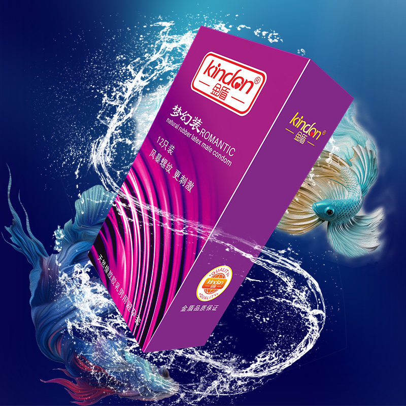 金盾避孕套 超薄螺紋 安全套廠家